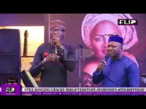 Video: Still Ringing Comedian Performs at Temitope Ayorinde’s 40th Birthday